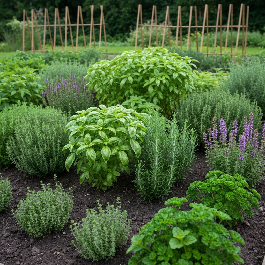 Herbes aromatiques bio