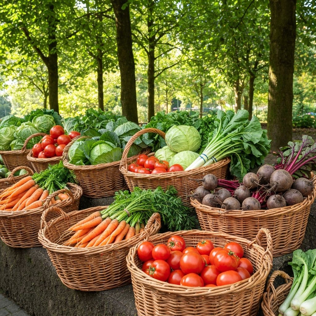 Légumes bio de Wallonie et Flandre